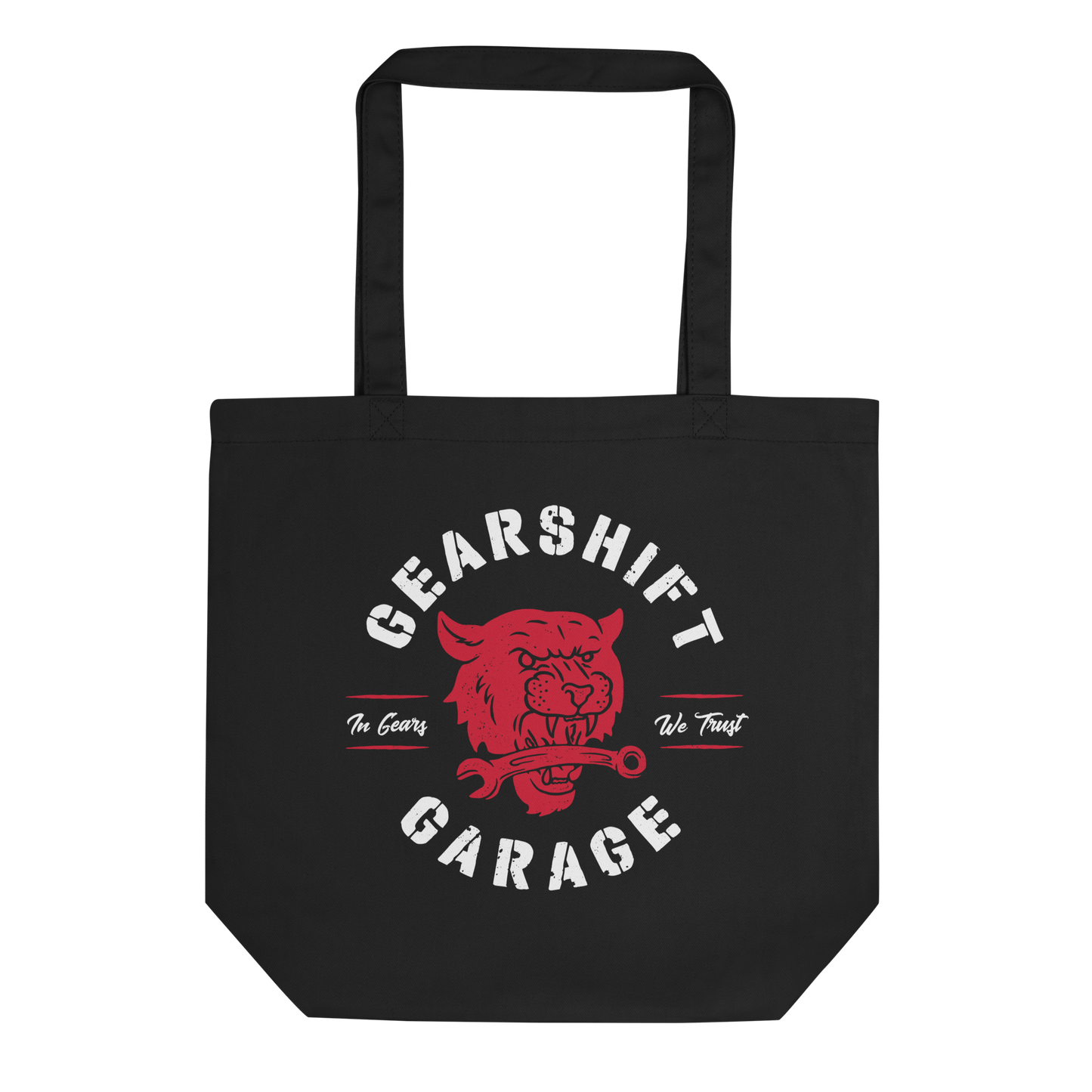 Gearshift Garage Shop Cat - Eco Tote Bag