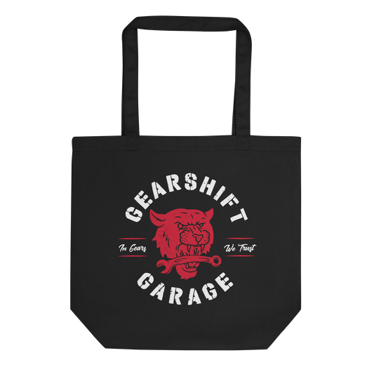 Gearshift Garage Shop Cat - Eco Tote Bag