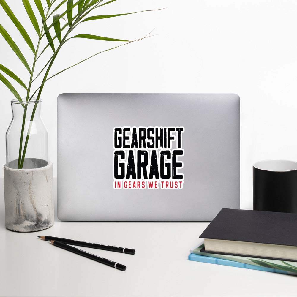 Gearshift Garage Logo Sticker